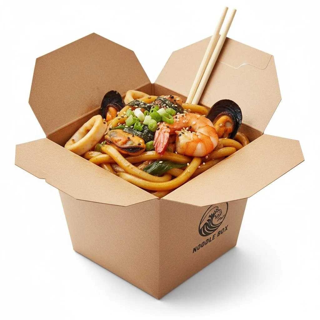 Удон WOK с морепродуктами