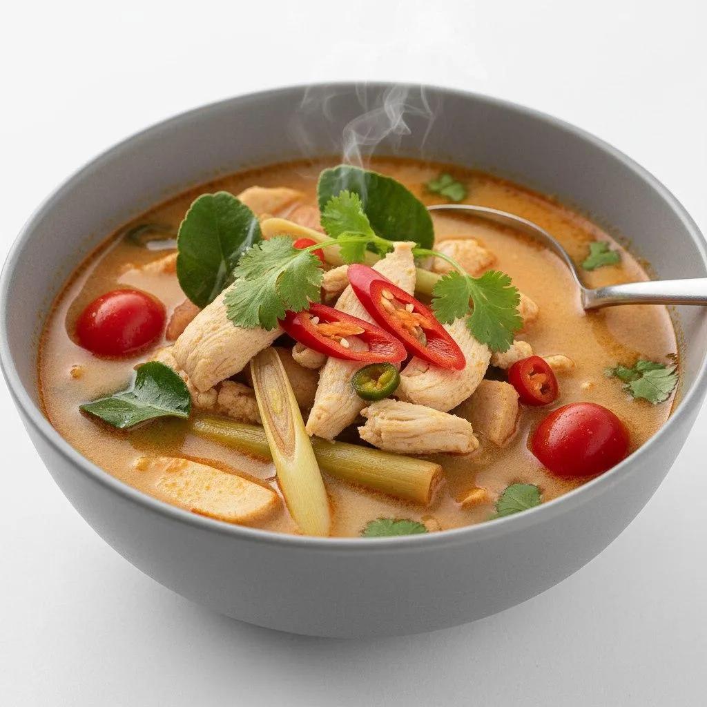 Том Ям с курицей